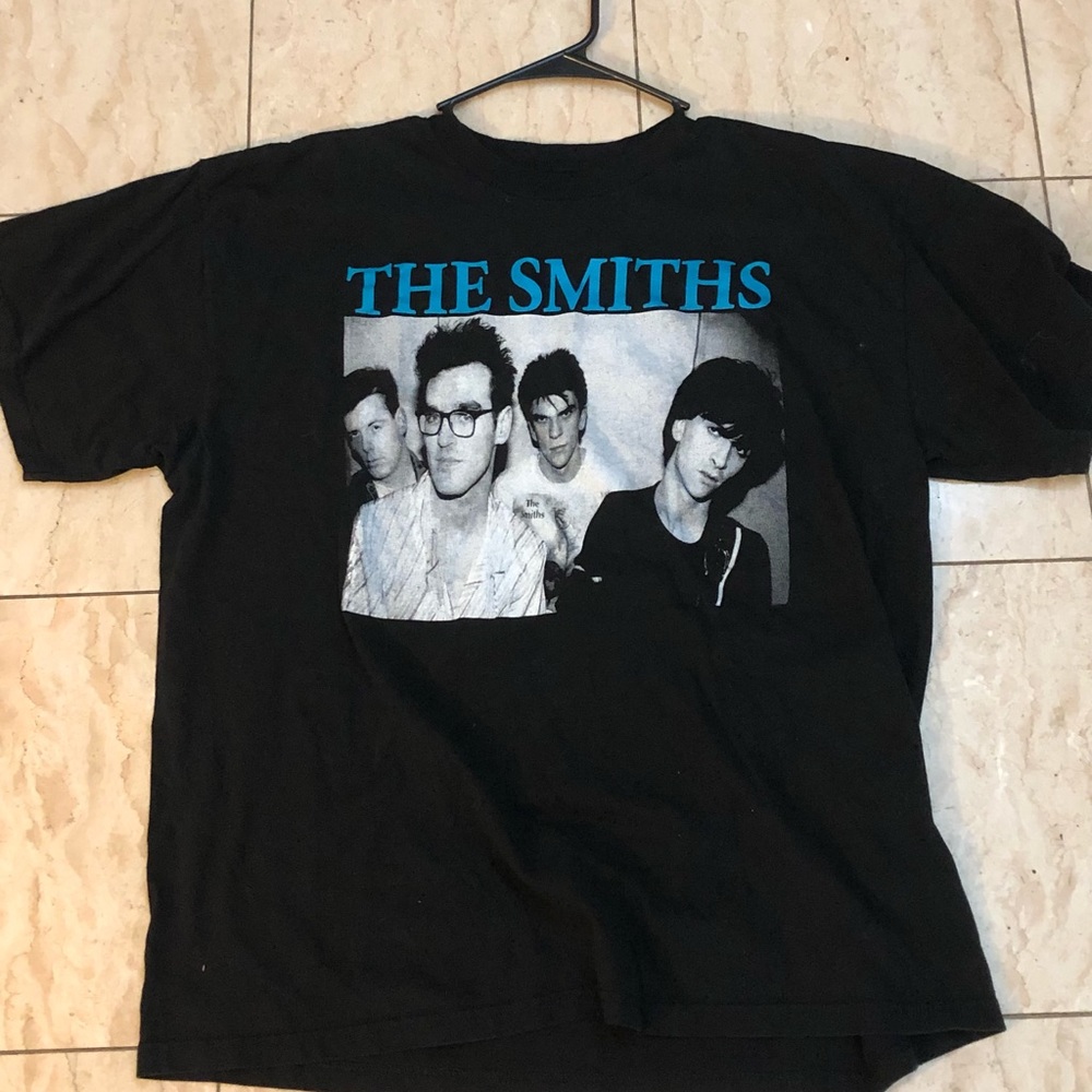 THE SMITHS T-SHIRT XL XXL SIZE UNKNOWN BLACK ROCK MUSIC